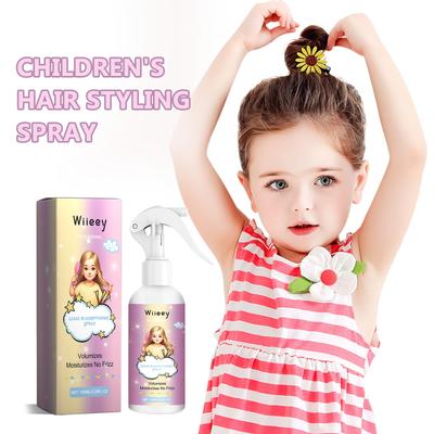 Spray para Peinar Laca Hidratante Perfumado Spray para Peinar para Niños, Mujeres, Hombres El Material es Seguro y Limpio