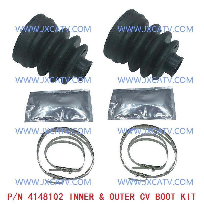 For POLARIS HAWKEYE 300 INTL & POLARIS SPORTSMAN 300 400 HO 1332340 1332341 CV Axle Driveshaft Rear Front  CV Joint Plunging Kit