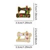 Creative Cartoon Sewing Machine Brooch Zinc Alloy Fashion Accessory Secure Pin Easy To Wear Gift for Craft Lovers