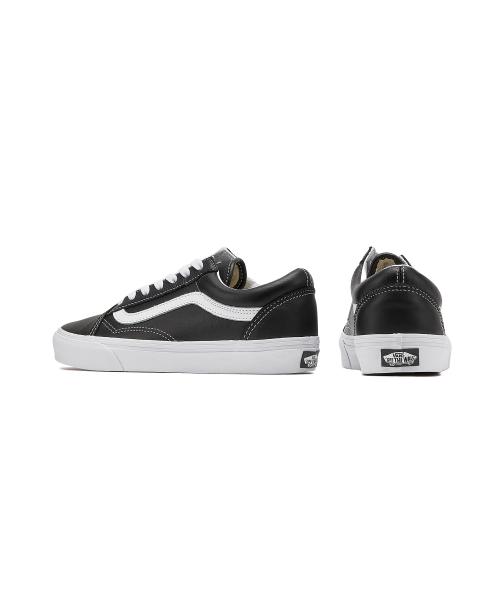 Vans Vans Old Skool - (Leather) Black:True White / VN000CP5BPB1 [Shipped from Korea] 100% Authentic