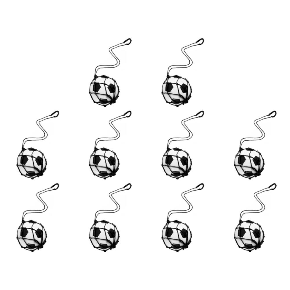 Football Kick Trainer Soccer Ball Net Kicker Fits Ball Size 3 4 5 Football Kick Throw Solo Practice Training Aid