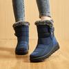 Women Winter Mid Calf Snow Boots Thick Plush Lined Warm Booties Flat Sole Thermal Shoes for  Multi Colors Ladies Casual Winter Footwear