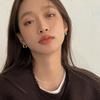 Versatile Chunky Hoop Earrings Simple Ear Pendant Vintage Drop Earrings  Women