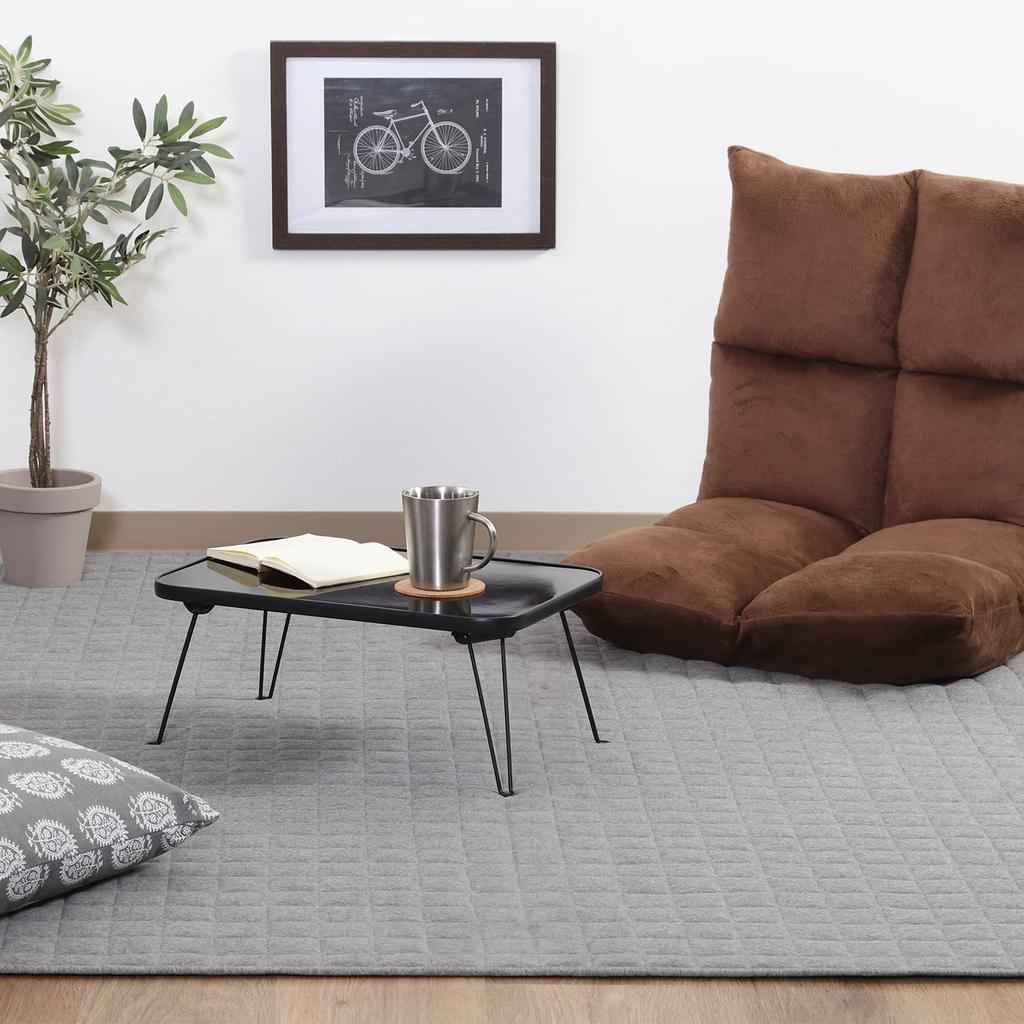 Fuji Boeki Folding Small Coffee Rounded Outdoor Picnic 45cm Wide x 30cm Deep x 19cm Fully Product Number 14422 Table, Table, Mini, Corners, Table,