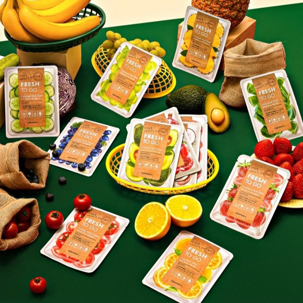 [TONYMOLY] Fresh To Go Mask Sheet - Yuja (1 sheet)