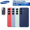Original Samsung Silicone Case For Samsung Galaxy S25 S25 Plus S25+ Silky Soft-Touch Silicone Phone Protective Cover Case