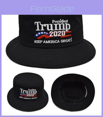Trump Donald President 2020 Keep America Great Cap Embroidered Bucket Unisex Hat