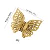 Double-layer Hollow Large Butterfly Clip Hairpin Net Celebrity Hairpin Jewelry Claw Clip Shark Clip