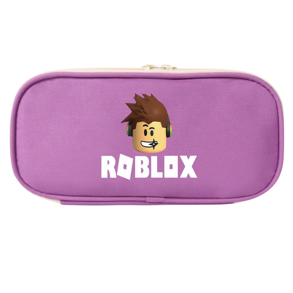 Roblox Canvas-Federmäppchen mit Reißverschluss für Schüler und Sammler