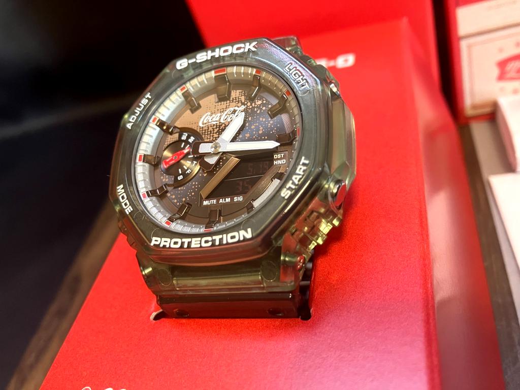 Casio G-Shock x Coca-Cola 140th GA-2100CC-3AJR Limited Japan Genuine 2026