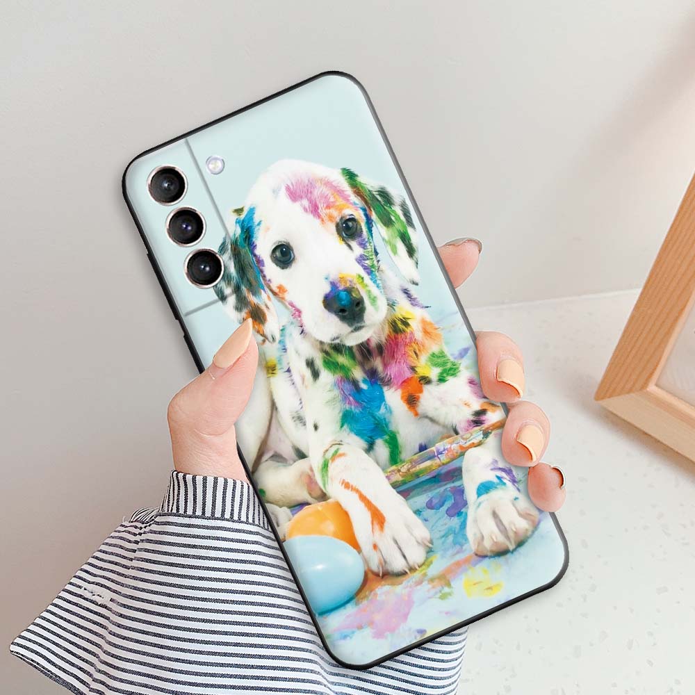 For Samsung S21 5G Case 6.2 Inch Cool Phone Case For Samsung Galaxy S21 4G Soft Back Cover Silicone Fashion Cute Bumper on S21