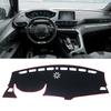 Auto Armaturenbrett Abdeckmatte Vermeiden Sie Lichtpolster Anti-UV Teppiche für Peugeot 3008 5008 GT Hybrid 2016 2017 2018 2019 2020 2021 2022 2023