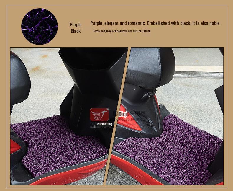 Piaggio VIVO BYQ125T-6 100T-6 Motorcycle Foot Pad with Silk Ring