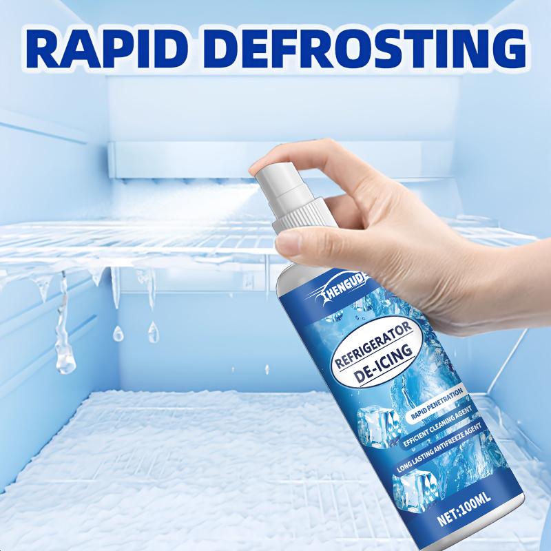Refrigerator De-Icer and Defroster — Quick Ice Melting and Anti-Icing for Home Freezers | Suitable for Refrigerators and Rvs, Freez