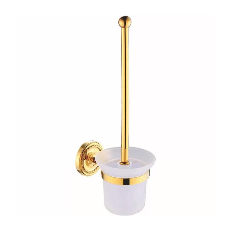 Europäisches Gold Ganzkupfer Badezimmer Handtuchhalter & Zubehörset