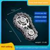 Sprocket Flywheel Flywheel Flying Top Flying Disk Anti-Anxiety Ornaments Metal Bicycle Chain EDC Rotating Flying Disk Adult Toy