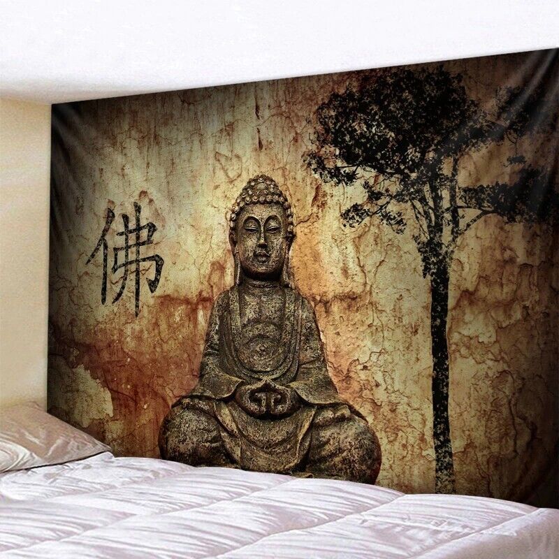 Tapestry Indian Mandala for Buddha Meditation 75x100