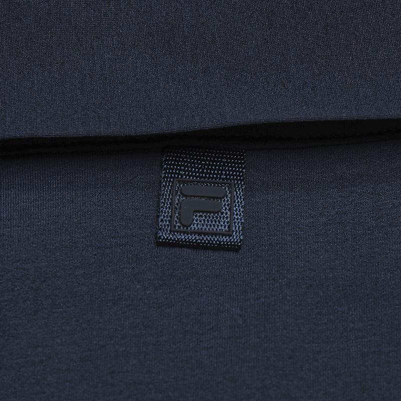 FILA Blue Moisture-Wicking Antibacterial Simple Comfortable Short Sleeve Polo Shirt Men tops F11M632101F-DB