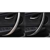Carbon Fiber Style Car Door Handle Cover Trim For BMW 1 Series E81 E82 E87 E88 2008-2013