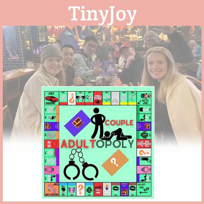 Romantic Adult Couple Night Board For Fun Date Night Experience