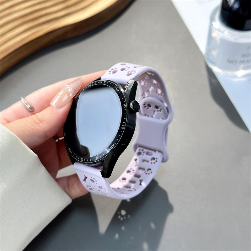 Engraved Watch Band, Soft Breathable Sport Strap 18/20/22MM Compatible with Amazfit Huawei Samsung oppo xiaomi