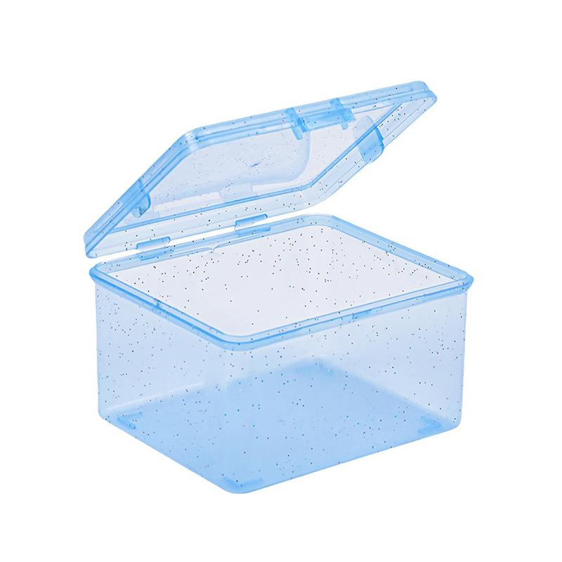 

Прозрачный пластиковый ящик для хранения фотокарточек, маленький ящик для фотокарточек, органайзер для стола, классификация пленки, откидной чехол, канцелярские товары