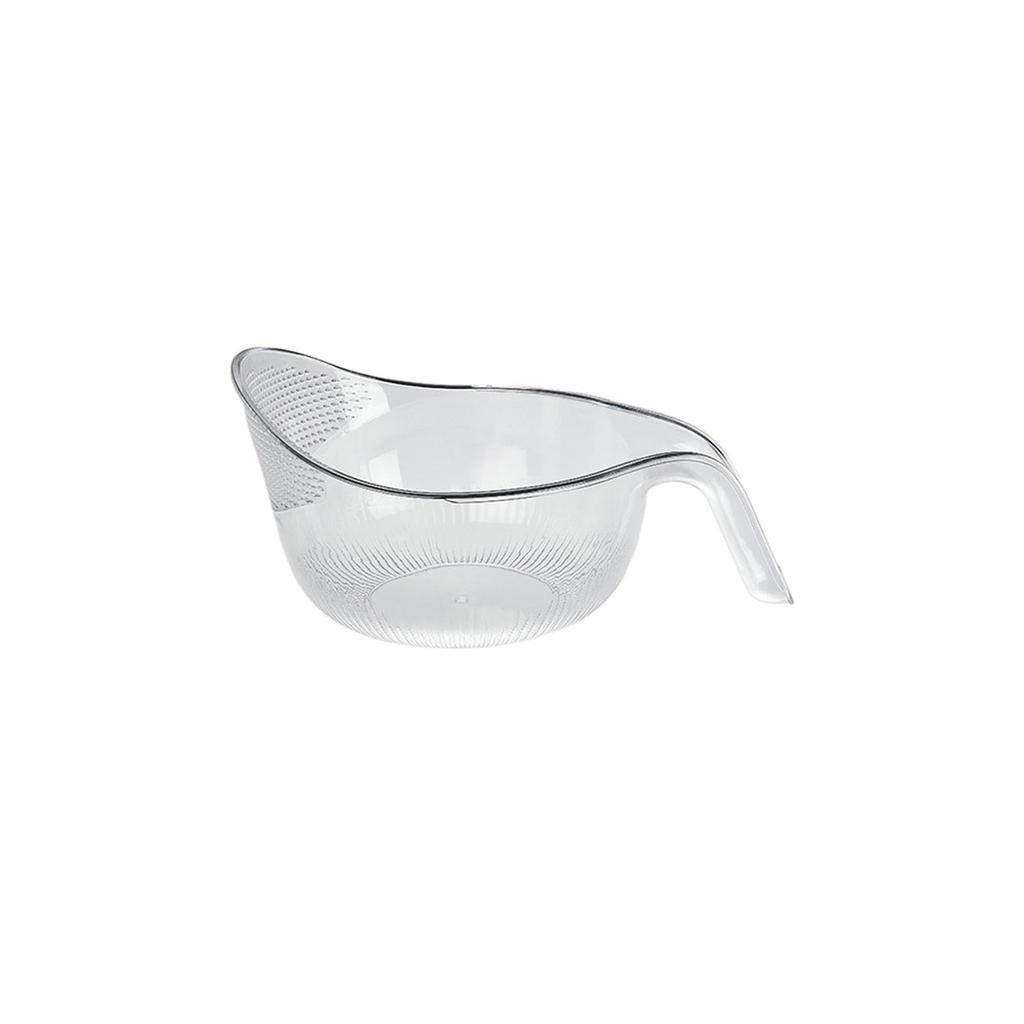 Rice Washing Colander Strainer - Fine Mesh Sieve for Draining Rice, Vegetables and Pasta - Multipurpose Kitchen Strainer Basket