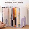 Multi-function Book Magazine Bookshelf Storage Stand Desk Organizer Holder for Book Magazine CD Files School Office Supplies