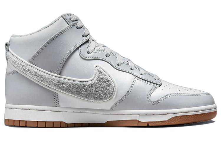 Nike Dunk High 'Chenille Swoosh Light Smoke Grey' DR8805-003