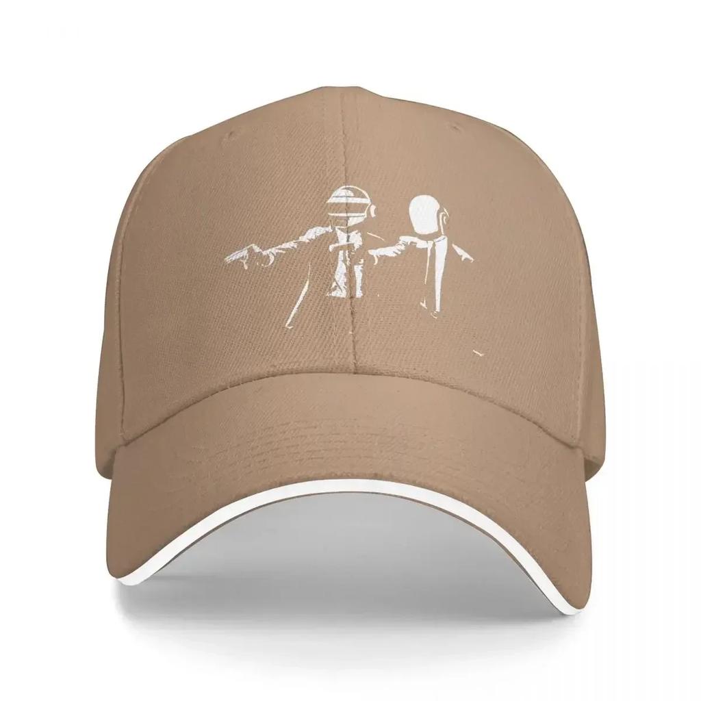 Gun Unisex Daft Punk Electronic Music Band Unisex Baseball Caps Peaked Cap Sun Shade Sunprotection Hat
