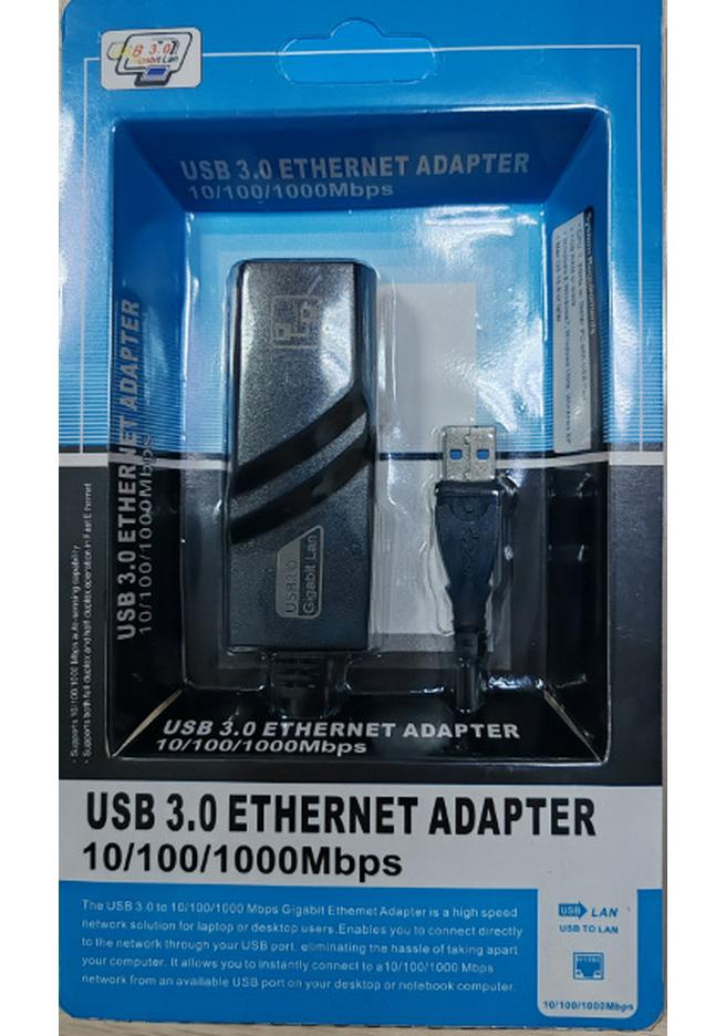 USB3.0 to RJ45 Gigabit Network Adapter - Driver-Free Type-C to Ethernet Converter