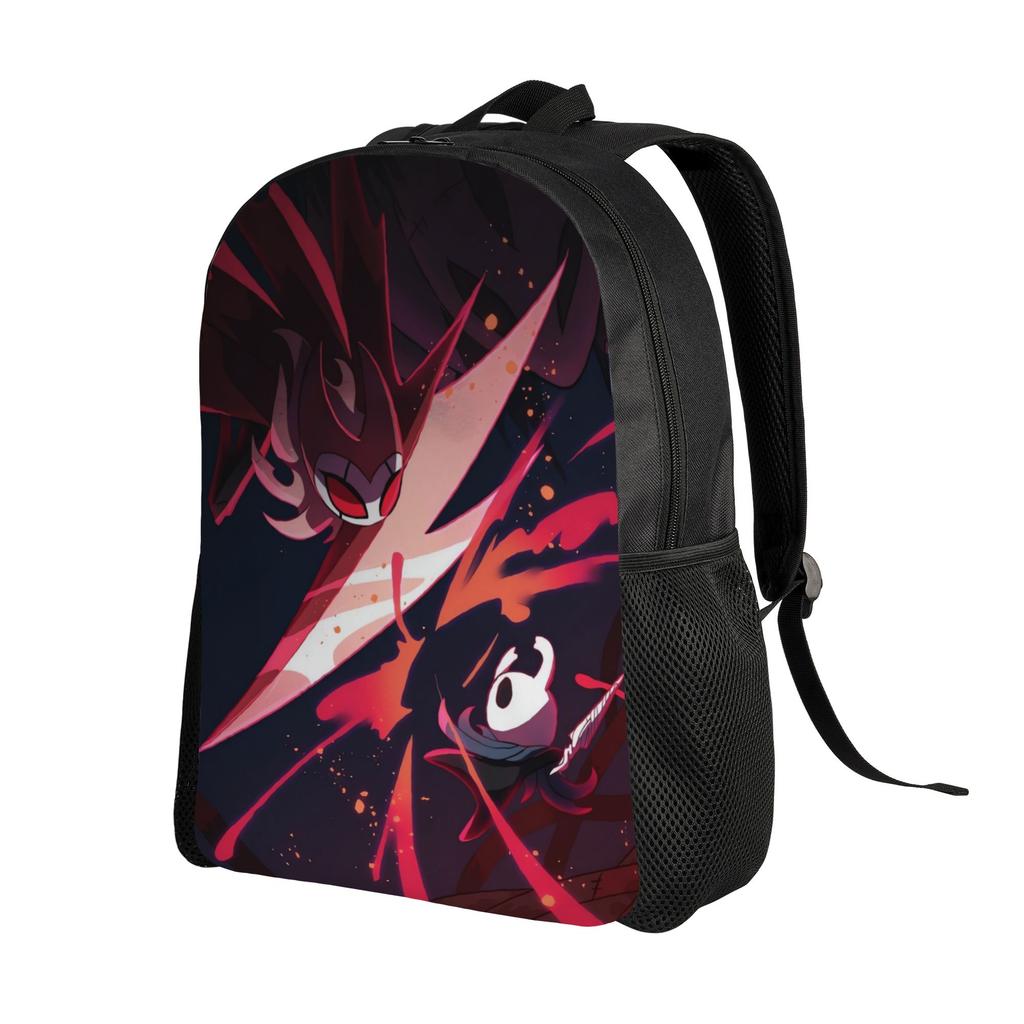 Hollow Knight Video Game Backpack  Boy Girl Polyester Sport Backpacks Pattern Fun High School Bags Rucksack