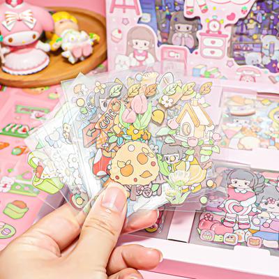 20 Adet Evcil Hayvan Desenli Karikatür Scrapbooking Sevimli Çıkartma Kendin Yap El Kitabı Kawaii Çıkartmalar Dekorasyon Kırtasiye Malzemeleri