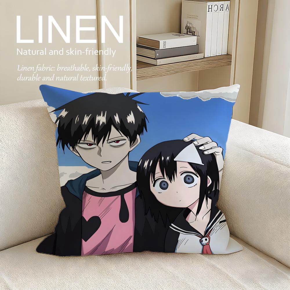 Fantasy Blood Lad Cushion Cover Pillowcase Set Pcs X X Breathable Washable Sofa Cushion Cover