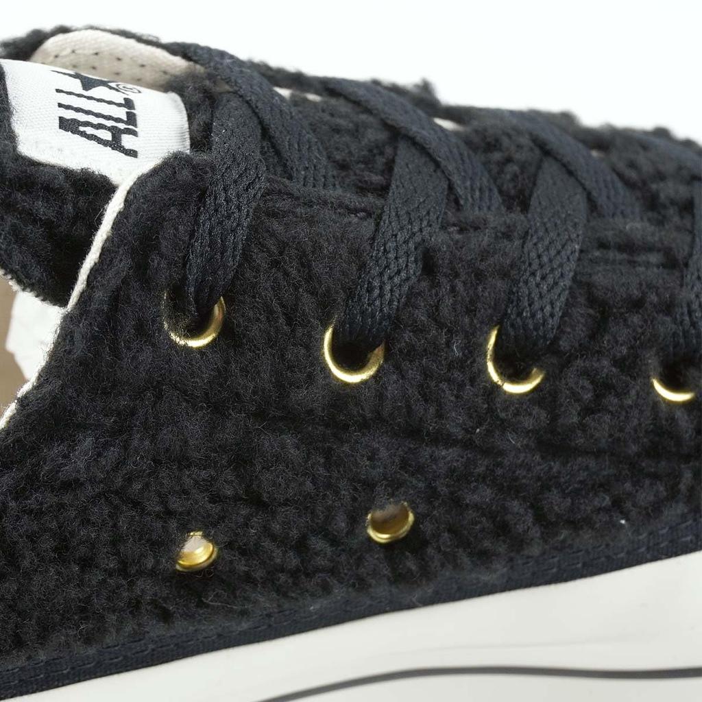 Converse All Star PLTS Boa OX Size Cm Sneakers, Black, 22.5