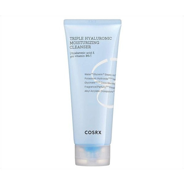 COSRX (bo5) Hydrium Triple Hyaluronic hydratační čisticí prostředek 150 ml