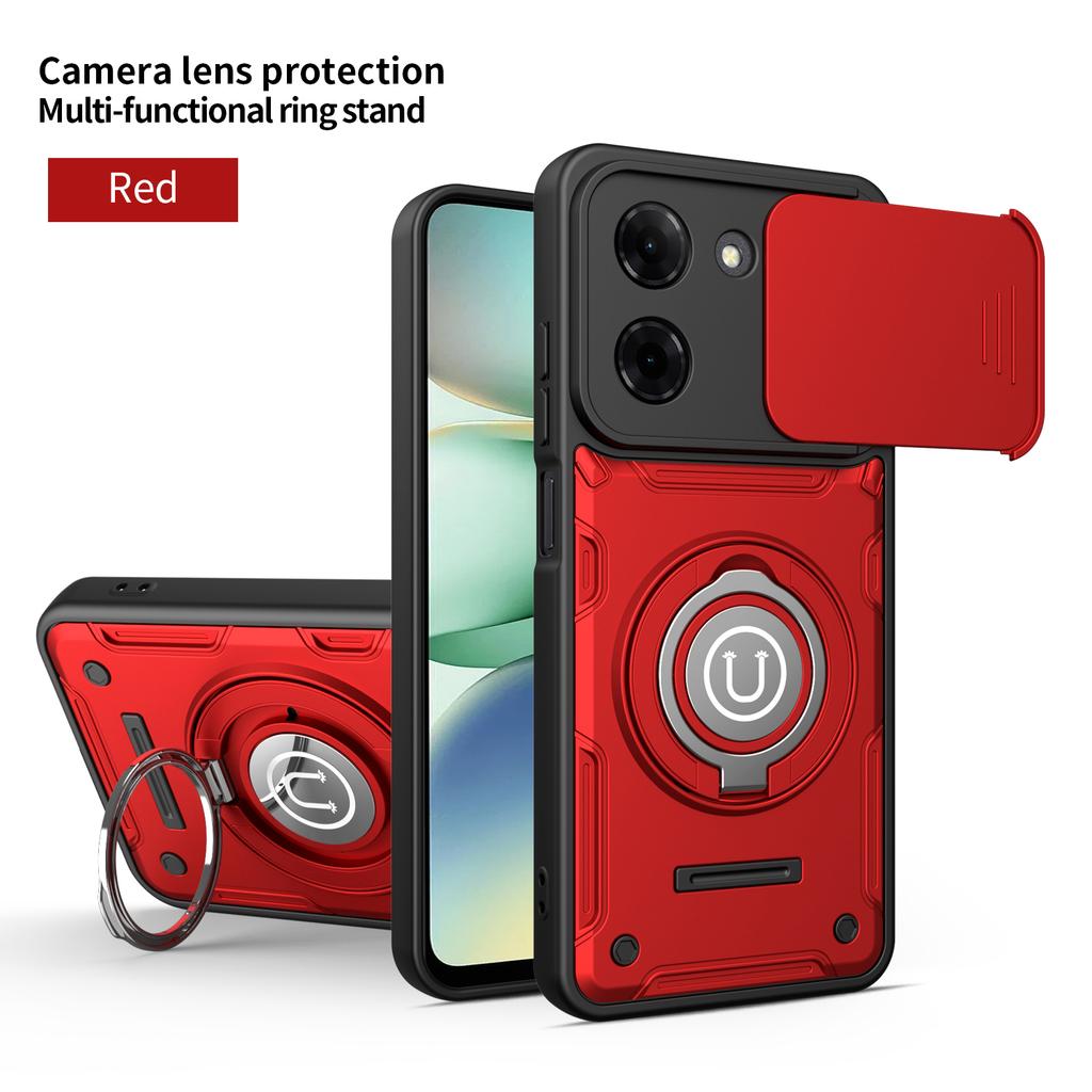 For Xiaomi Poco X8 Pro Case Poco X8Pro Phone Case Cover Magnetic Armor Shockproof Ring Holder Case Magsafe Wireless Charge Cover