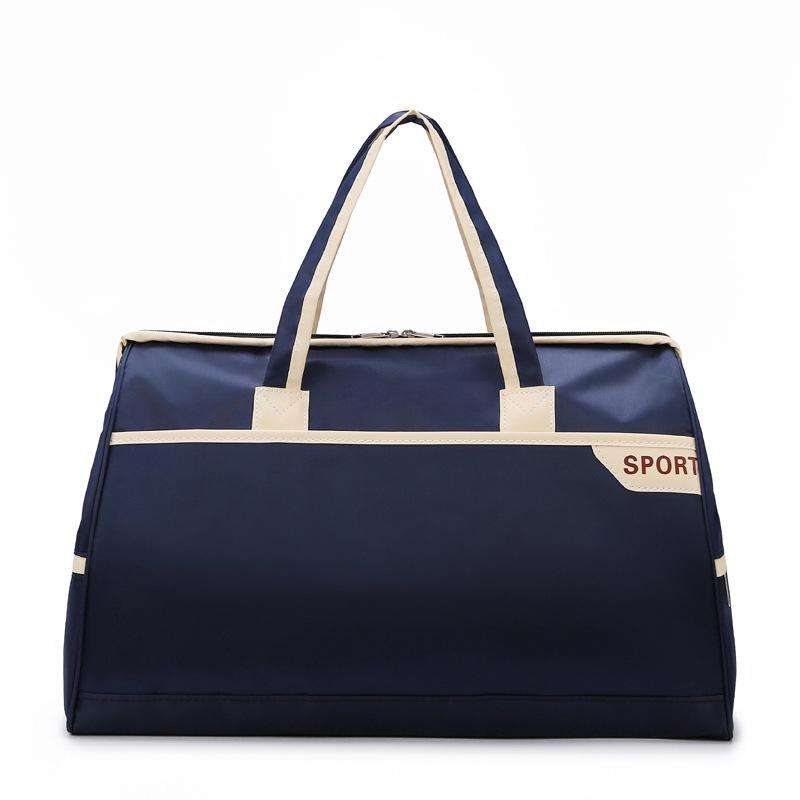 

Lightweight Handheld Travel Bag for Short-Distance Business Trips and Yoga, Large Capacity темно-синього кольору