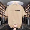 100% Cotton T-Shirt Trendy High Quality Versatile Crew Neck Short Sleeve Loose Fashion Printed T-Shirt