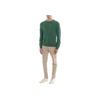 Polo Ralph Lauren Small Pony Logo Embroidered Crew Neck Long Sleeve Sweater Men sweater Green MNPOSWE16820007-300