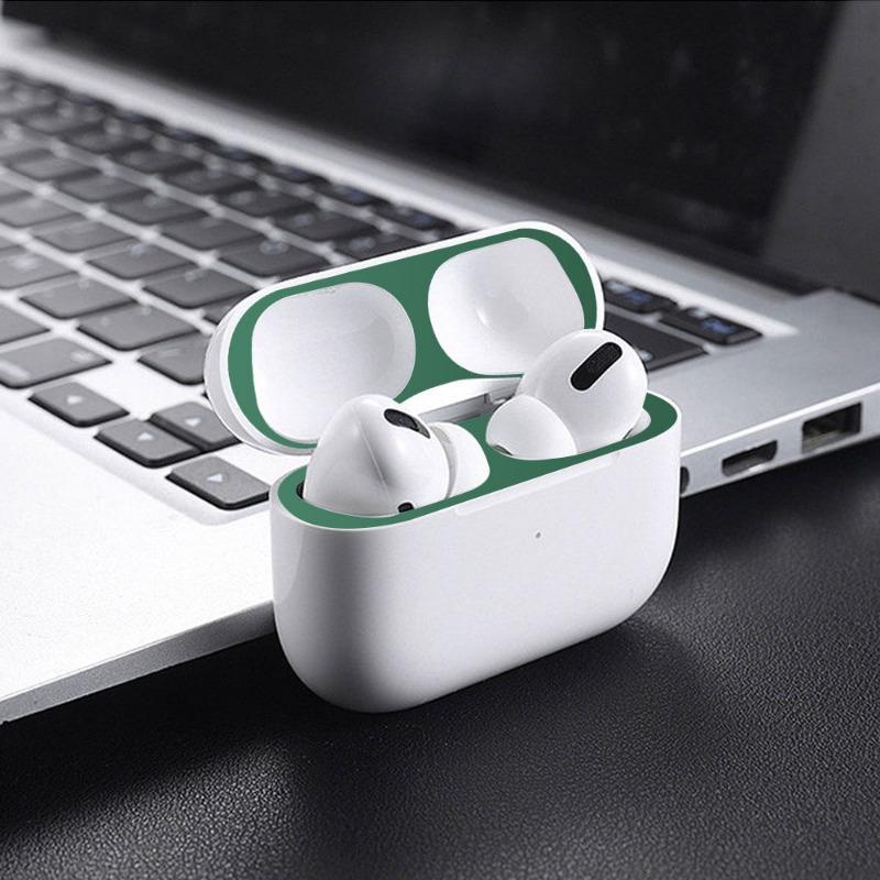 For Airpods Pro 2 Metal Dust-proof Sticker Ultra-Thin Film for Apple AirPods Pro 2 Dust Guard Headphone Charging Box Accessories