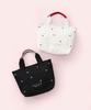 [TOCCA] LUCKY SHOWER CANVASTOTE Canvas Tote Bag (Off-White X Heart Pattern 2) Available In Otona Hyakka Collaboration Colors (Online & Select Stores