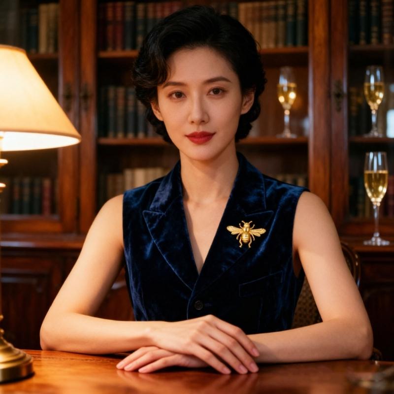 Decorative Insect Brooch Pin with Alloy Body for Coat Lapel Cardigan and Bag Accent, Single Jewelry Accessory Wear