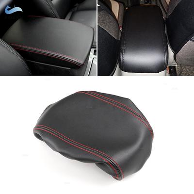 Couverture d'accoudoir en cuir souple pour Mazda 6 2006 2007 2008 2009 2010 2011 - 2015, garniture de couverture de peau de boîte d'accoudoir de commande centrale de voiture