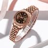 NIBOSI Women Watches Top Brand Luxury Ladies Quartz Watches Waterproof Stainless Steel Women Role Watches with Auto Date