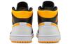Jordan 1 Mid Laser Orange Black Women's CV5276-107