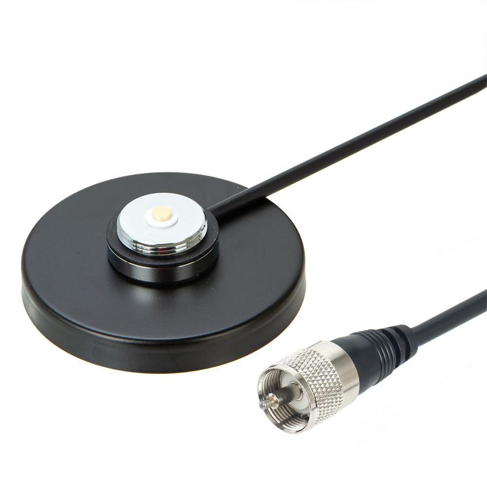 Short Antenna with NB-90 9CM NMO Magnetic Mount Base With 5M PL-259 Coaxial RG-58 Cable