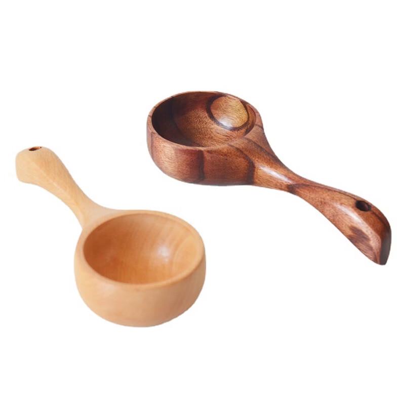 Japanese Style Wooden Rice & Porridge Serving Scoop