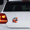 Cute Parrot Bird Art Car Stickers Waterproof Vinyl Decals Auto Body Window Bumper Decor Motorcycle Helmet Stickers TM310