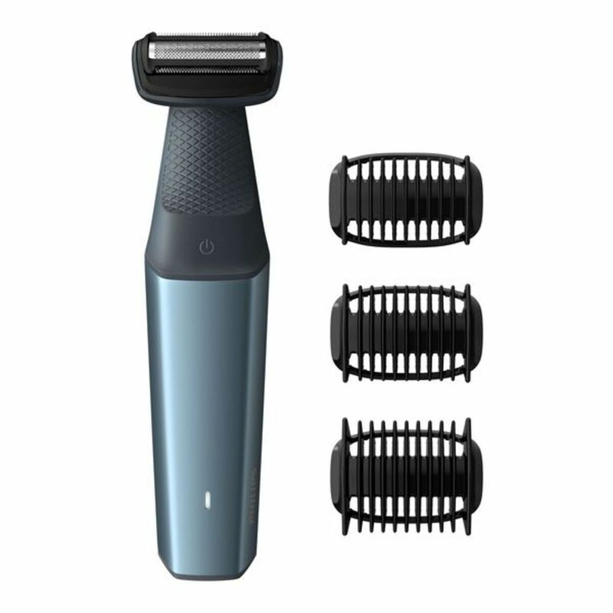 

Philips BodyGroom BG3015/15 Аккумуляторная электробритва Черный Синий